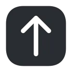 Arrow Up 3 SVG Icon